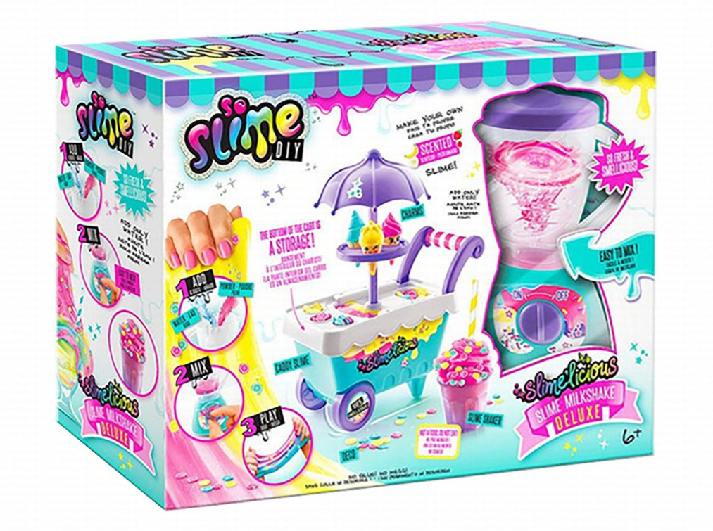 Canal Toys So Slime DIY Slimelicious Milkshake Deluxe Kit – Scented Slime Making for Kids 6+