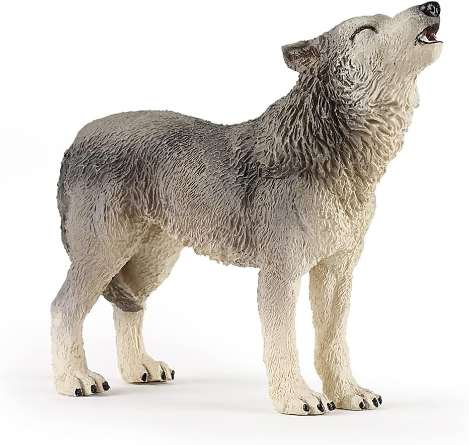 Papo Howling Wolf Figurine