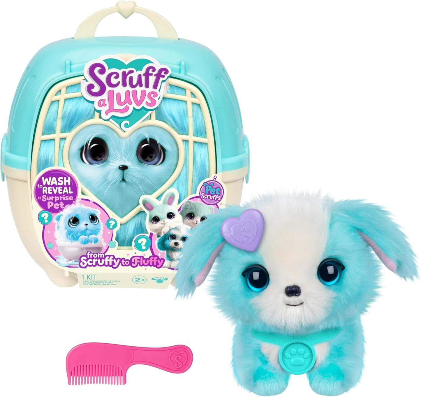 Scruff A Luvs Pet Single Pk - Blue