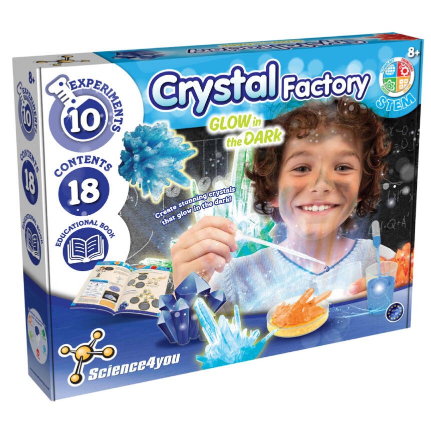 Science for You - Crystal Factory Glow in the Dark