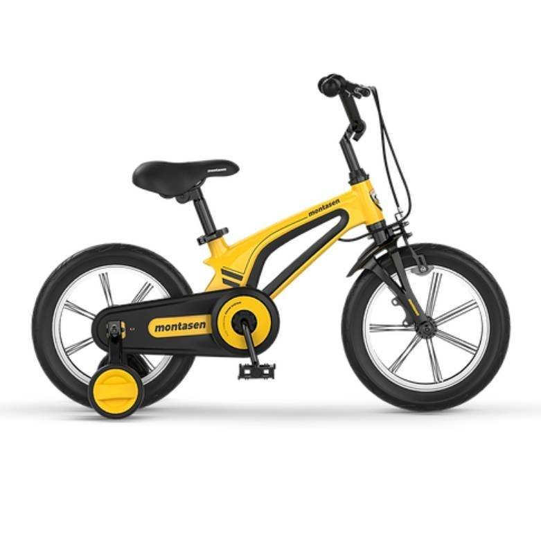 Montasen 14'' Magnesium Children Bike - Yellow