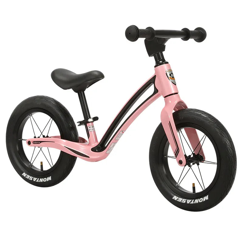 Montasen 12'' Magnesium Kids Balance Bike - Pink
