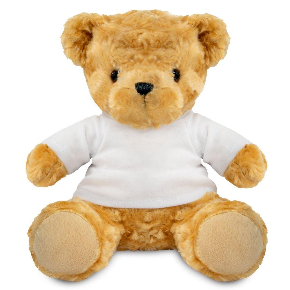 19cm Sitting Bear With T-Shirt