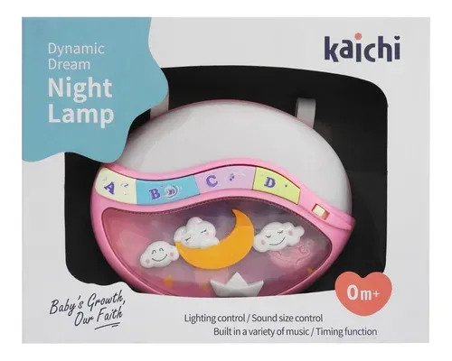 Kaichi Dynamic Dream Baby Night Lamp and Crib Soother with Lights and Sounds Age 0+
