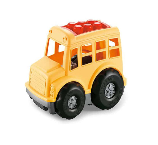 Eco Friendly Cartoon Car 6 Bricks Vehicle 11pcs