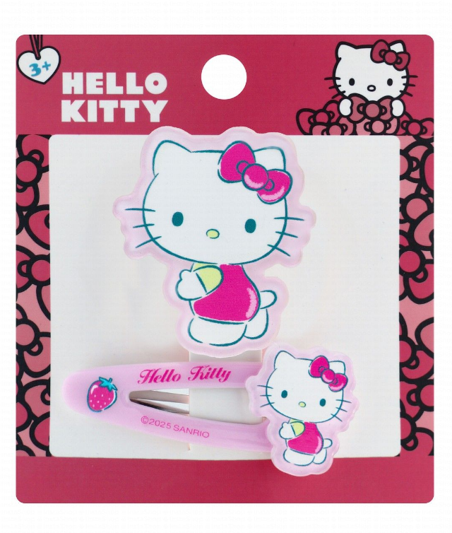 Sanrio Hello Kitty Hair Accessories Set Cute Styling Kit for Kids 3+
