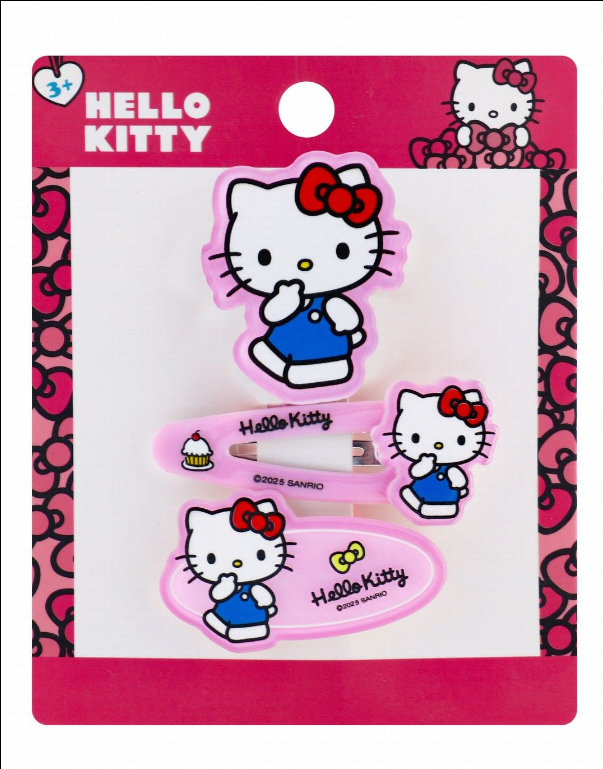 Hello Kitty Pink Hair Accessories Set (3+ Years)
