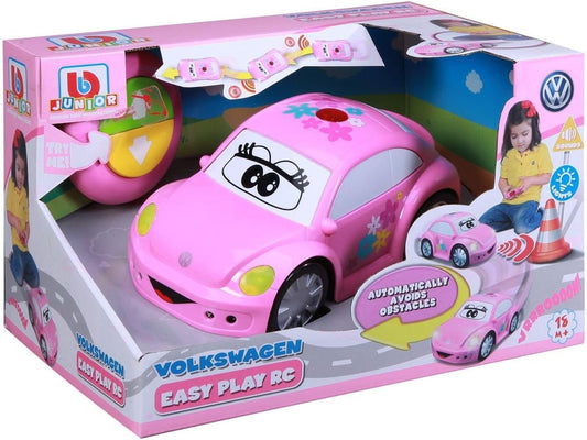 Volkswagen Easy Play Remote Control Car Pink for Kids RC Driving Fun and Interactive Play