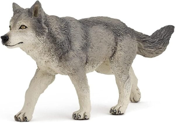 Papo Grey Wolf Figurine