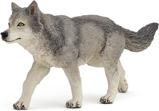 Papo Grey Wolf Figurine