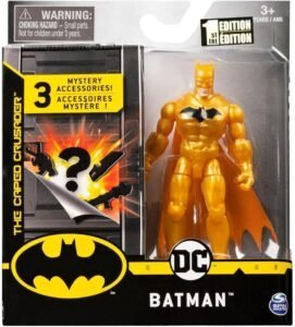 DC Batman Rebirth 4-Inch Tactical Action Figure – Collectible Toy for Kids 3+