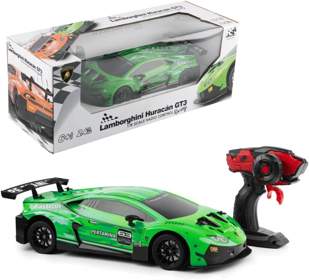 Lamborghini Huracán GT3 RC Car 1:16 Scale 4 Channel Remote Control Racing Toy 2.4GHz Age 6+