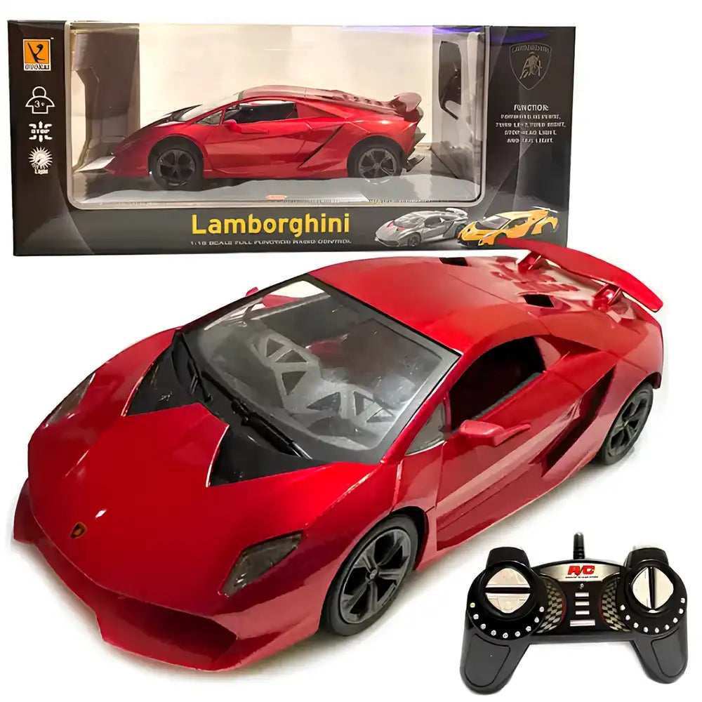 Lamborghini Sesto Elemento RC Car 1:18 Scale Remote Control Full Function with Lights