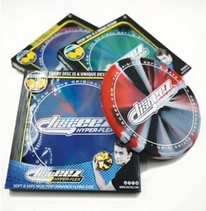 Disceez Hyper-Flex Flying Disc – Soft & Safe High-Performance Disc (Age 6+)