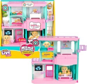 Moose Little Live Pets Mama Surprise Families Baby Care Clinic Playset (Age 5+)