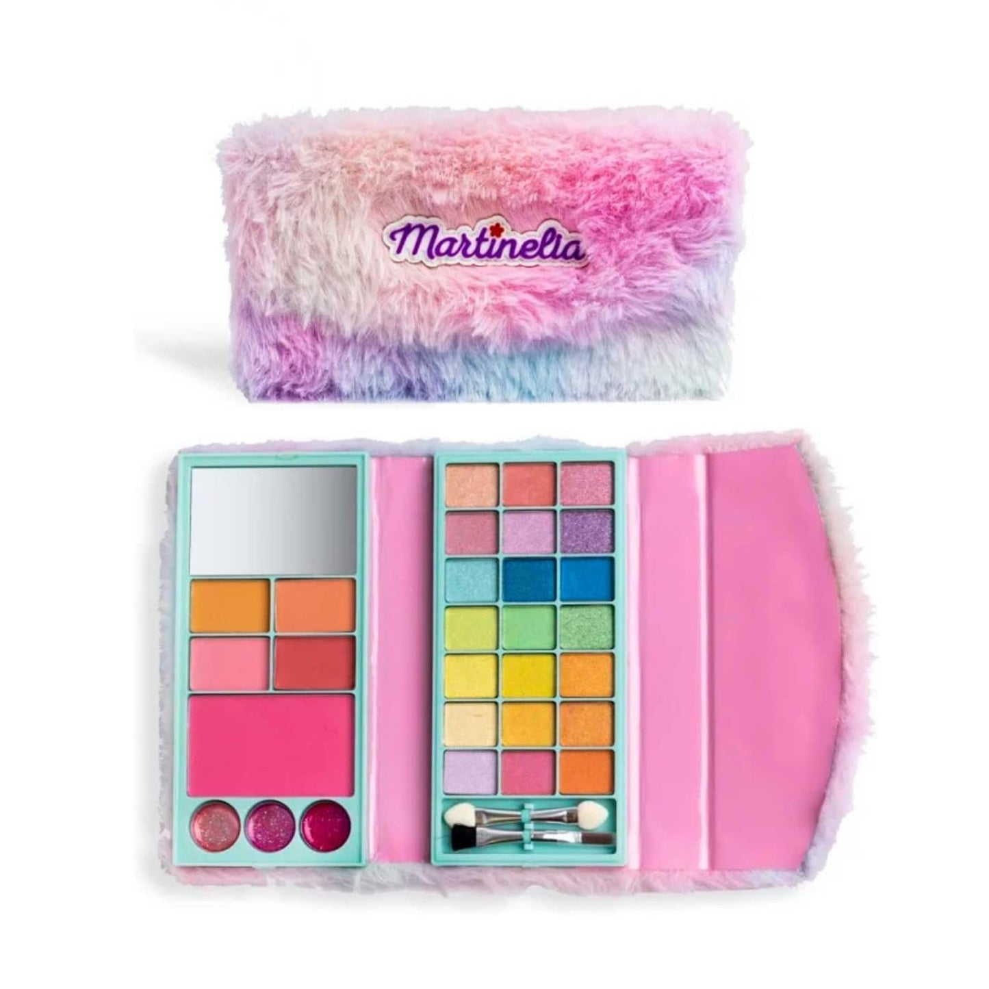 Circus Makeup Wallet Kids Beauty Kit for Creative Play