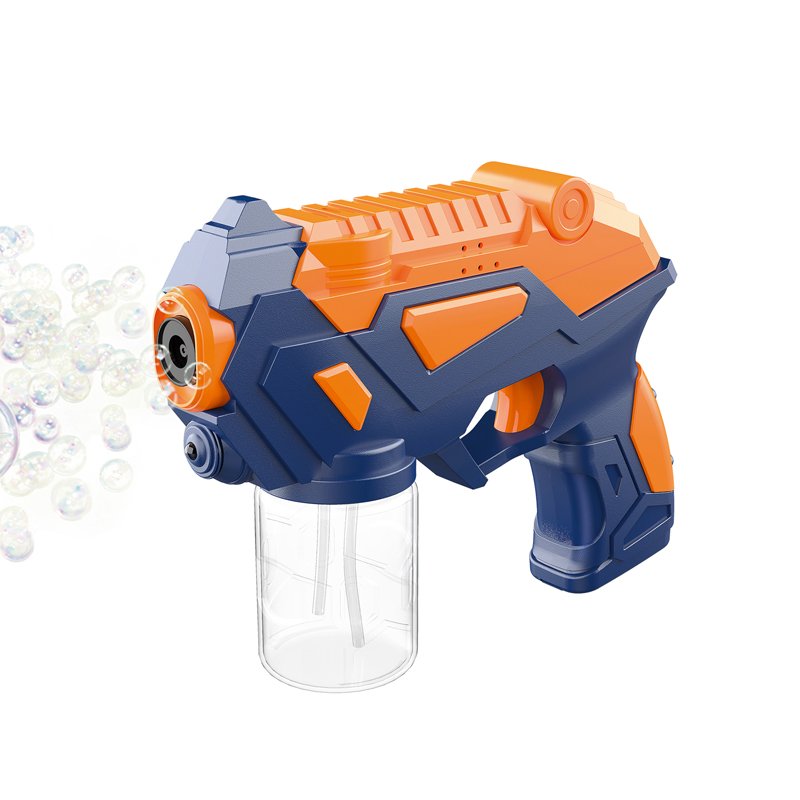 Mecha Bubble Gun Bubble Blaster and Water Gun Toy for Outdoor Play