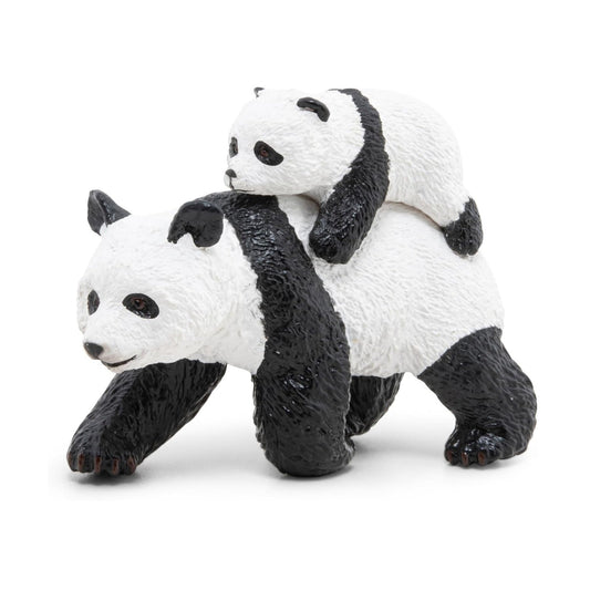 Papo Panda and Baby Panda Figurine