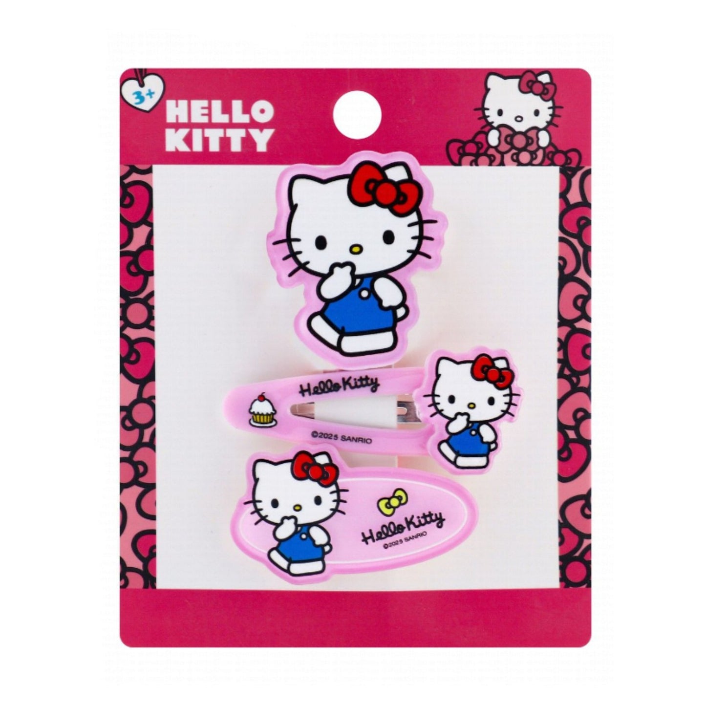 Hello Kitty Pink Hair Accessories Set (3+ Years)