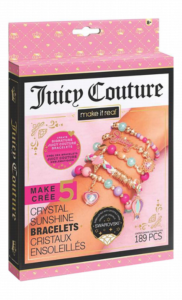 Juicy Couture Make It Real Mini Crystal Sunshine Bracelets DIY Kit – 8+ Years