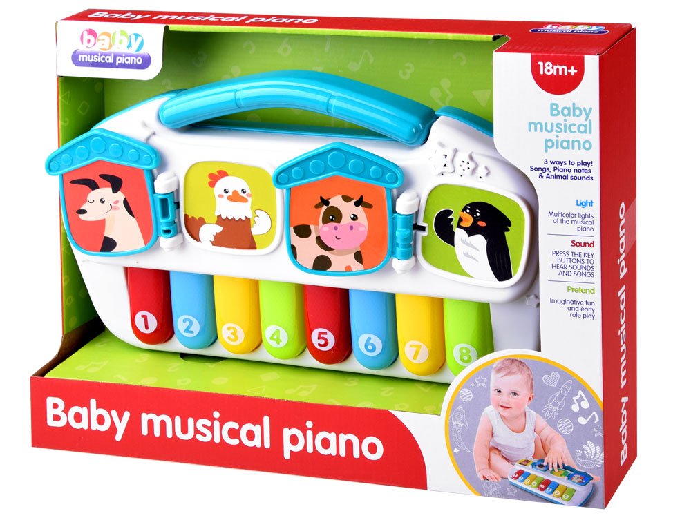 Baby Animal Piano Educational Musical Toy for Toddlers (18 M+)