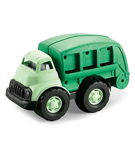 Rollup Kids Eco Friendly Garbage Truck Green Toy for Kids Age 2+