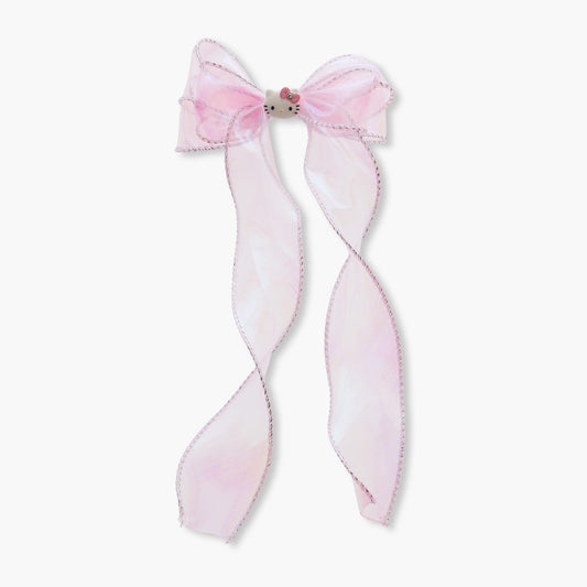 Hello Kitty Hair Clip  -  Bow(Pink)